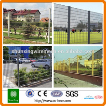 fence with double wire edges, double fence